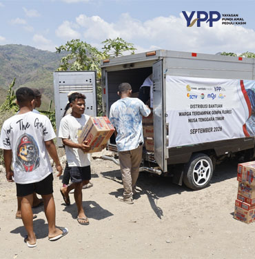 YPP Emtek Media Jangkau Manggarai Timur Salurkan Bantuan Gempa dharmasraya dan Layanan Psikososial Anak